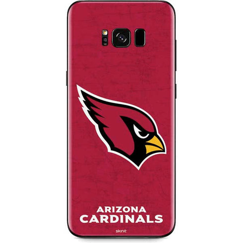 NFL Arizona Cardinals Distressed Galaxy S8 Plus Skin