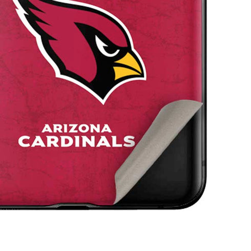 NFL Arizona Cardinals Distressed Galaxy Z Flip Skin
