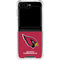 NFL Arizona Cardinals Distressed Galaxy Z Flip5 5G Clear Case