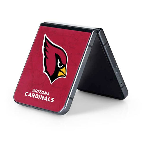 NFL Arizona Cardinals Distressed Galaxy Z Flip5 5G Skin