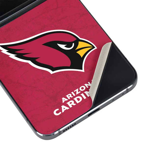 NFL Arizona Cardinals Distressed Galaxy Z Flip5 5G Skin