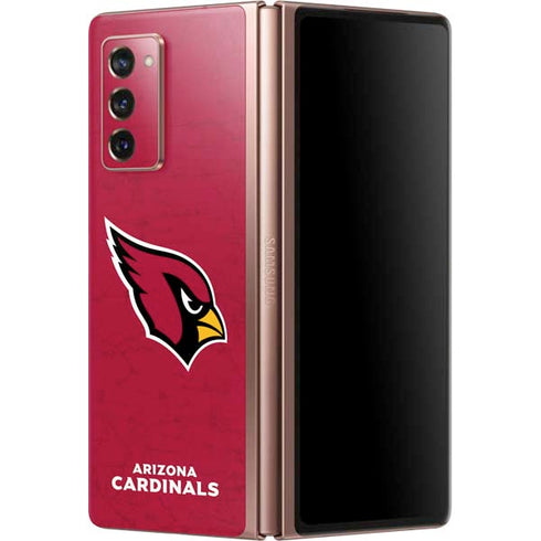 NFL Arizona Cardinals Distressed Galaxy Z Fold2 5G Skin