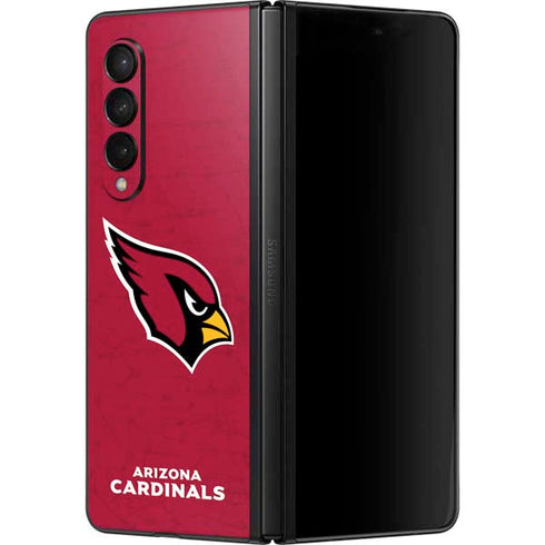 NFL Arizona Cardinals Distressed Galaxy Z Fold3 5G Skin