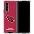NFL Arizona Cardinals Distressed Galaxy Z Fold4 5G Clear Case