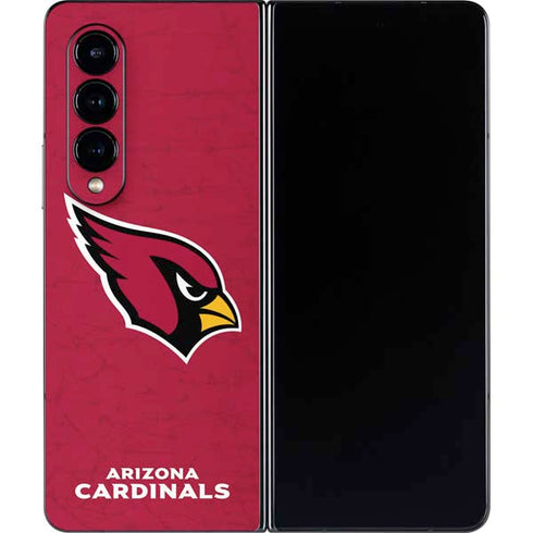 NFL Arizona Cardinals Distressed Galaxy Z Fold4 5G Skin