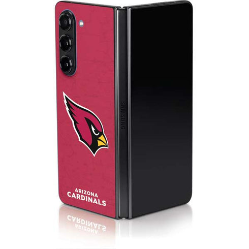 NFL Arizona Cardinals Distressed Galaxy Z Fold5 5G Skin