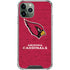 NFL Arizona Cardinals Distressed iPhone 11 Pro Max Clear Case