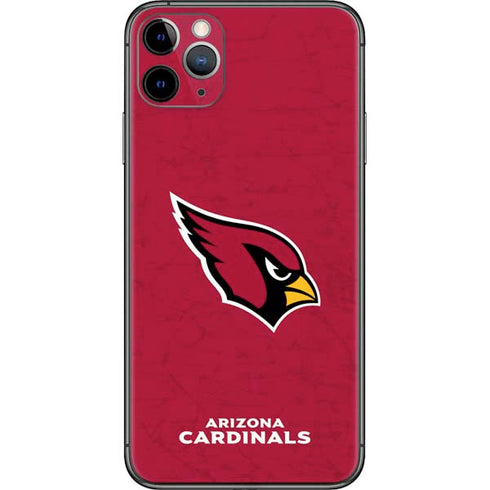 NFL Arizona Cardinals Distressed iPhone 11 Pro Max Skin