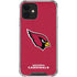 NFL Arizona Cardinals Distressed iPhone 12 Mini Clear Case