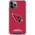 NFL Arizona Cardinals Distressed iPhone 12 Pro Clear Case