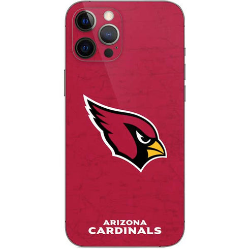 NFL Arizona Cardinals Distressed iPhone 12 Pro Max Skin