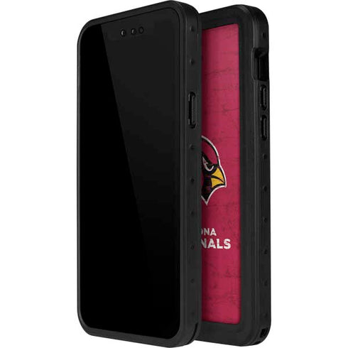 NFL Arizona Cardinals Distressed iPhone 12 Pro Waterproof Case