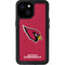 NFL Arizona Cardinals Distressed iPhone 13 Mini Waterproof Case