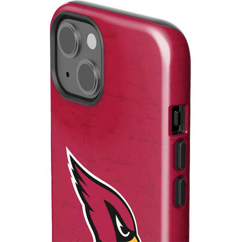 NFL Arizona Cardinals Distressed iPhone 15 Plus Impact Case