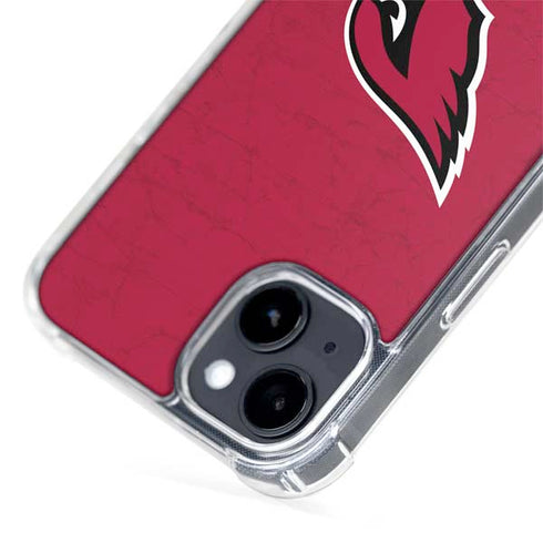 NFL Arizona Cardinals Distressed iPhone 15 Plus MagSafe Case