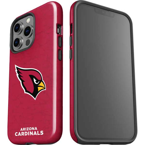 NFL Arizona Cardinals Distressed iPhone 15 Pro Impact Case