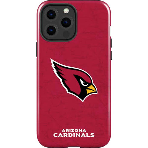 NFL Arizona Cardinals Distressed iPhone 15 Pro Max Impact Case
