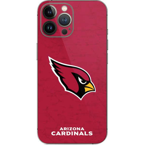 NFL Arizona Cardinals Distressed iPhone 14 Pro Max Skin