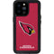 NFL Arizona Cardinals Distressed iPhone 14 Pro Max Waterproof Case