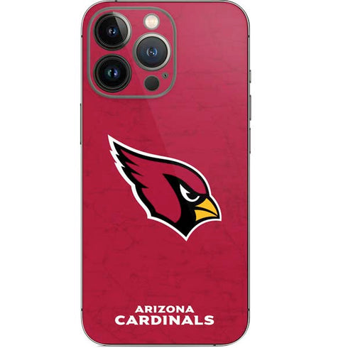 NFL Arizona Cardinals Distressed iPhone 14 Pro Skin