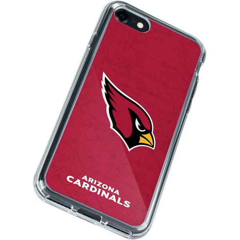 NFL Arizona Cardinals Distressed iPhone SE (2nd & 3rd Gen) Clear Case