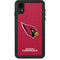 NFL Arizona Cardinals Distressed iPhone XR Waterproof Case