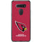 NFL Arizona Cardinals Distressed LG K51/Q51 Clear Case