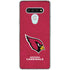 NFL Arizona Cardinals Distressed LG Stylo 6 Clear Case