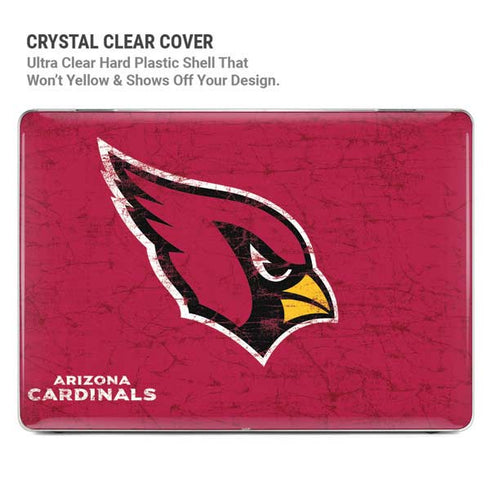 NFL Arizona Cardinals Distressed MacBook Air 13in M1 (2021) Case plus Skin