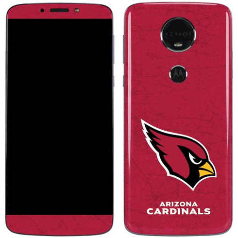 NFL Arizona Cardinals Distressed Moto E5 Plus Skin