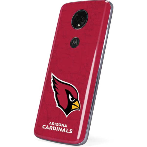 NFL Arizona Cardinals Distressed Moto E5 Plus Skin
