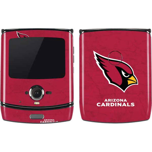 NFL Arizona Cardinals Distressed Motorola RAZR Skin