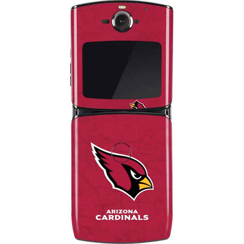 NFL Arizona Cardinals Distressed Motorola RAZR Skin
