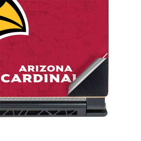 NFL Arizona Cardinals Distressed MSI GS65 Stealth Laptop Skin