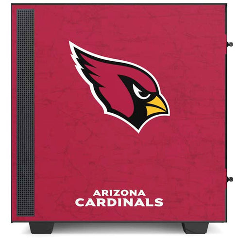 NFL Arizona Cardinals Distressed NZXT H510 Compact ATX Mid-Tower Case Skin