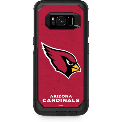 NFL Arizona Cardinals Distressed Otterbox Commuter Galaxy Skin