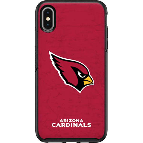 NFL Arizona Cardinals Distressed Otterbox Symmetry iPhone Skin