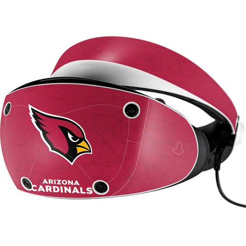 NFL Arizona Cardinals Distressed PlayStation VR2 Skin