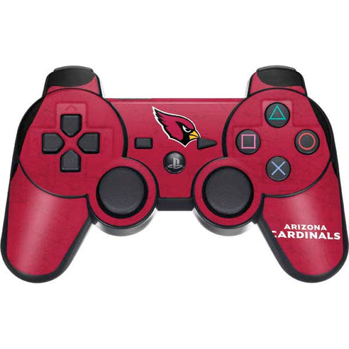 NFL Arizona Cardinals Distressed PS3 Dual Shock wireless controller Skin