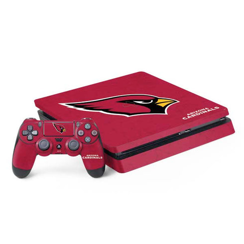 NFL Arizona Cardinals Distressed PS4 Slim Bundle Skin