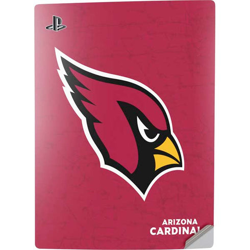 NFL Arizona Cardinals Distressed PS5 Digital Edition Console Skin