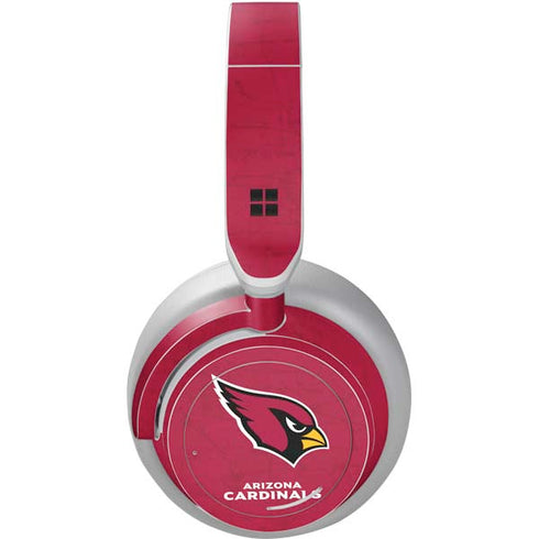 NFL Arizona Cardinals Distressed Surface Headphones Skin