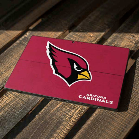 NFL Arizona Cardinals Distressed Surface Pro 6 Skin