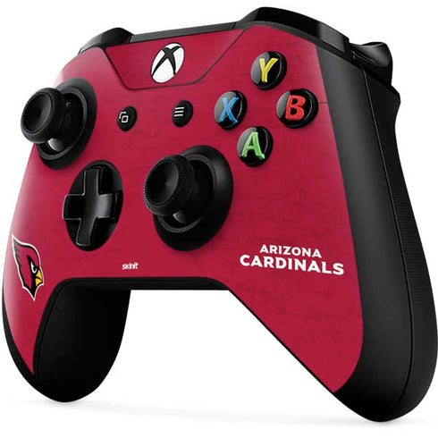 NFL Arizona Cardinals Distressed Xbox One X Controller Skin