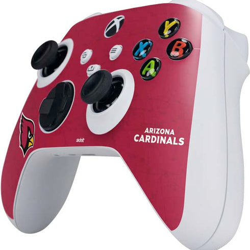 NFL Arizona Cardinals Distressed Xbox Series S Controller Skin