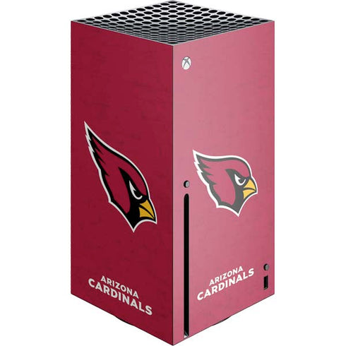 NFL Arizona Cardinals Distressed Xbox Series X Console Skin