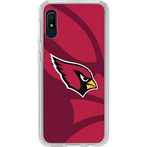 NFL Arizona Cardinals Double Vision Galaxy A10e Clear Case