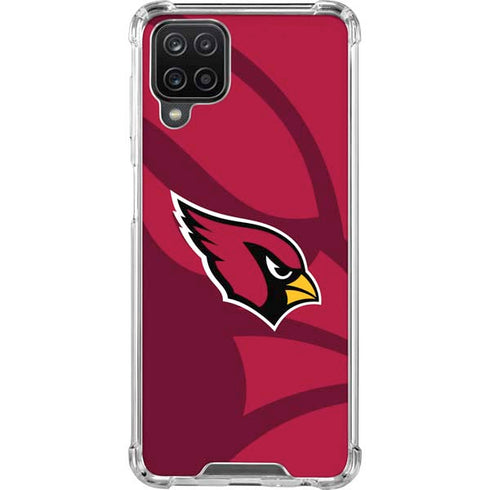 NFL Arizona Cardinals Double Vision Galaxy A12 Clear Case
