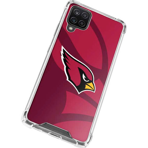 NFL Arizona Cardinals Double Vision Galaxy A12 Clear Case