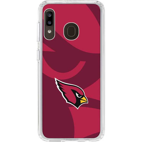 NFL Arizona Cardinals Double Vision Galaxy A20 Clear Case